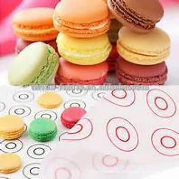 Alfombra de Macaron del silicón de la impresión de encargo al por mayor de Macaron que cuece al horno